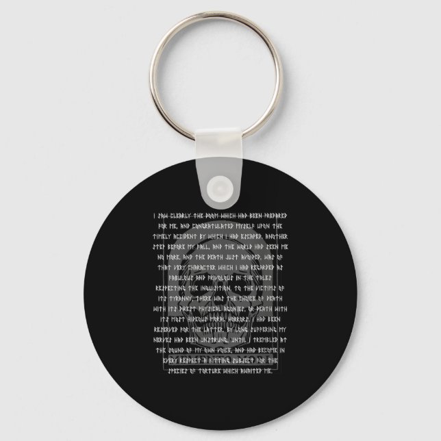Chaveiro Mulheres Gótico Edgar Allan E Memento Mori Caveira (Frente)