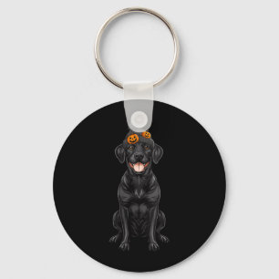Chaveiro Mulheres Labrador Preto Assustador Cachorro Funny 