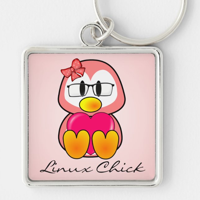 Chaveiro Mulheres na informática de Open Source (Frente)