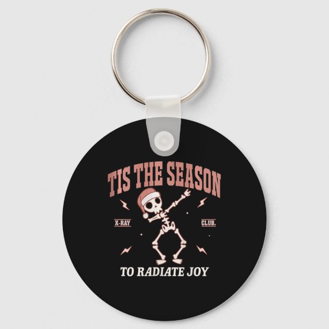 Chaveiro Mulheres Radiam Joy Rad Tech Radiologista Natal (Frente)