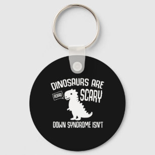 Chaveiro Mundo de Dinossauros Fofos Dia da Síndrome de Down