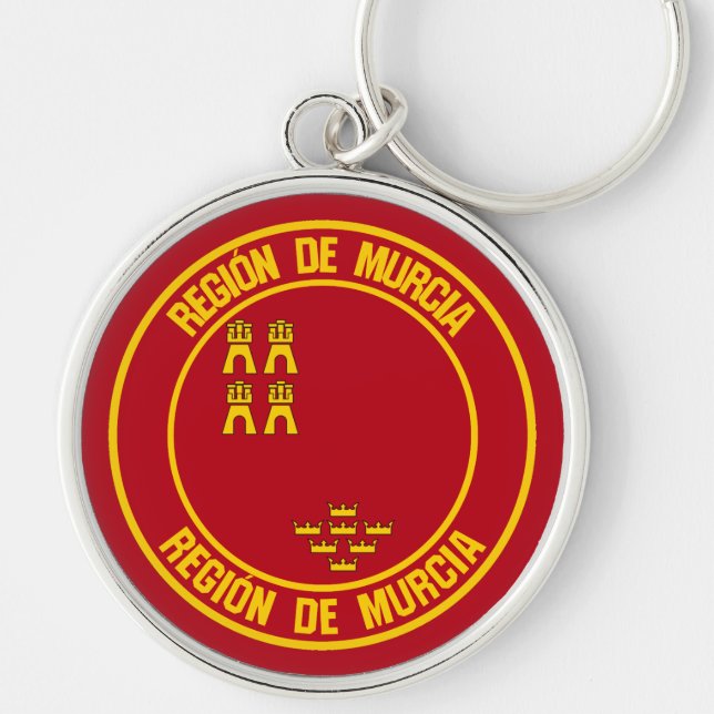 Chaveiro Murcia Round Emblem (Frente)