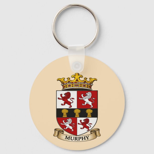 Chaveiro Murphy Family Coat of Arms Keychain (Frente)