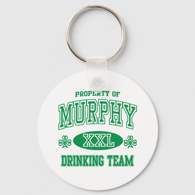 Chaveiro Murphy Irish Bebendo Team (Frente)
