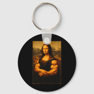 Chaveiro Muscle Mona Lisa Bodybuilding Gym E