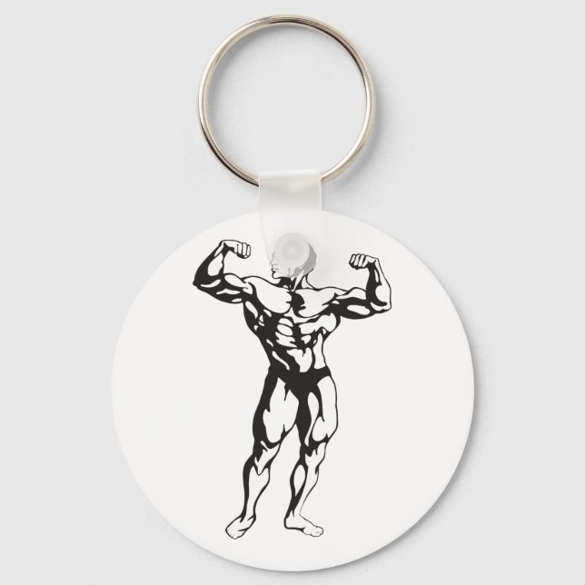 Chaveiro Músculos do Homem da malhação (Frente)