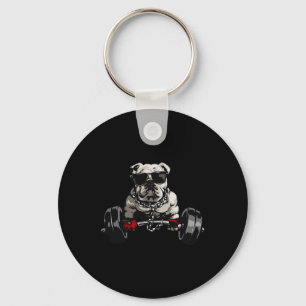 Chaveiro Musculoso Cachorro Cachorro Cachorro Gengibre Tee