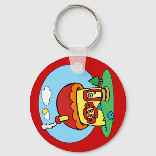 Chaveiro Mushroom House