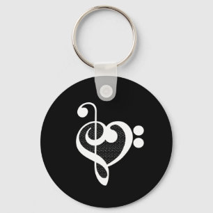 Chaveiro Music Heart - I Love Music
