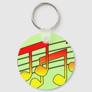 Chaveiro Music Notes