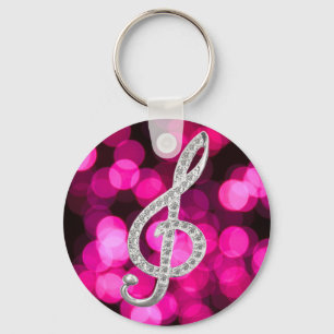 Chaveiro Music Piano Gclef