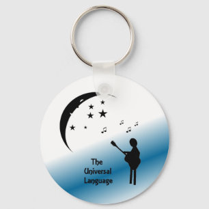 Chaveiro Música - corrente chave legal