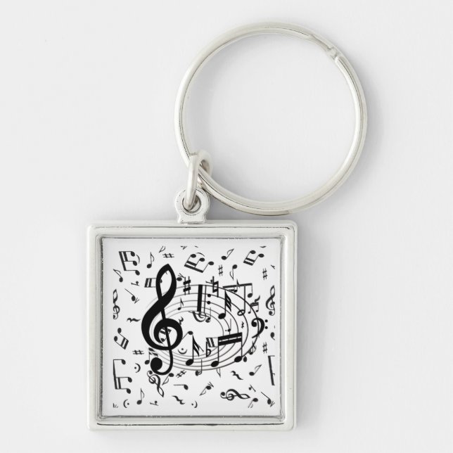 Chaveiro Música do coração (Frente)