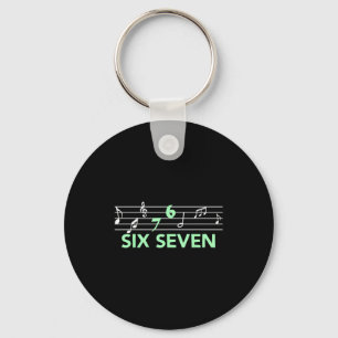 Chaveiro Música engraçada 67 Meme de gíria musical Seis Set
