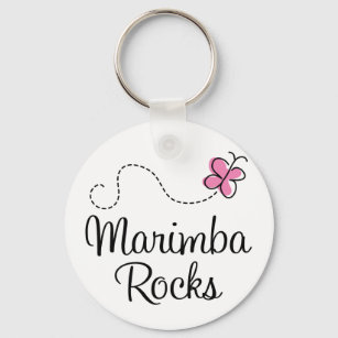 Chaveiro Música Marimba Rocks