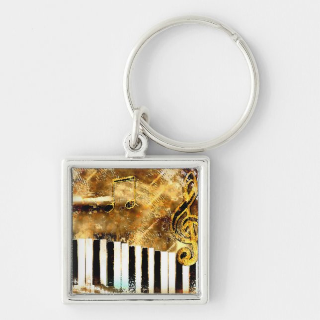 Chaveiro Musical Grunge Key Chain (Frente)