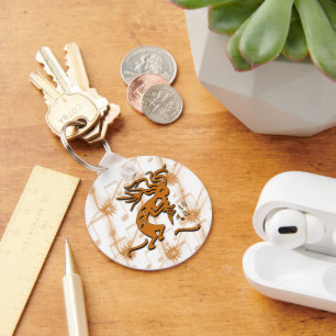 Chaveiro Músico adequado de Kokopelli do revestimento com