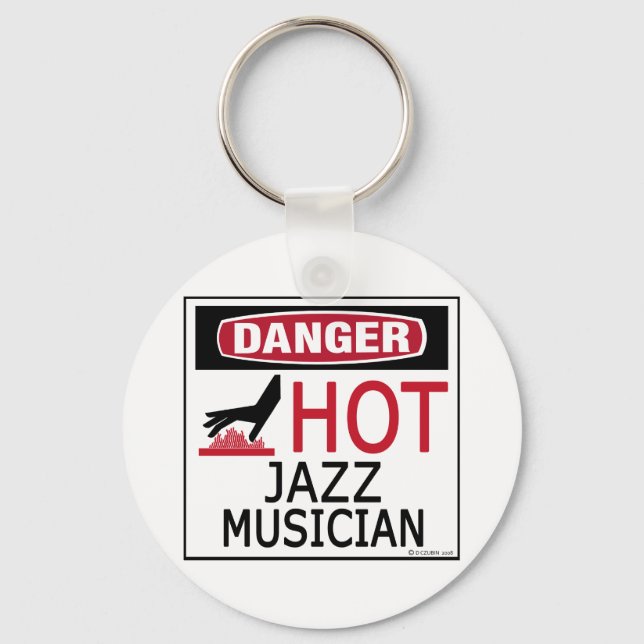 Chaveiro Músico do Hot Jazz (Frente)