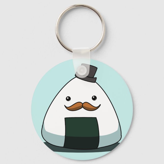 Chaveiro Mustache-giri Keychain (Frente)