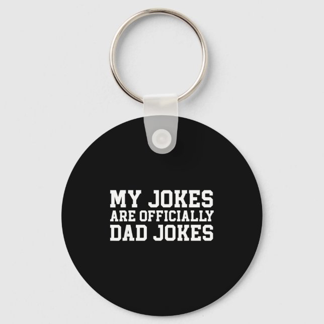 Chaveiro My Jokes Are Ly Dad Jokes Pregnancy Announcement  (Frente)