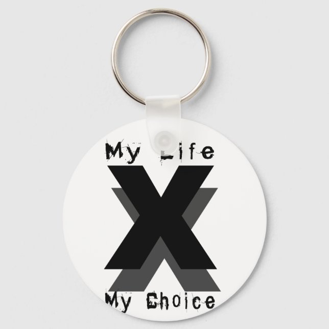 Chaveiro my life my choice (Frente)