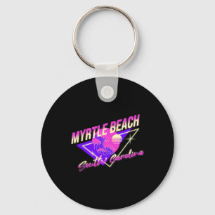 Chaveiro Myrtle Beach Carolina do Sul 80s Retro Férias Sc 