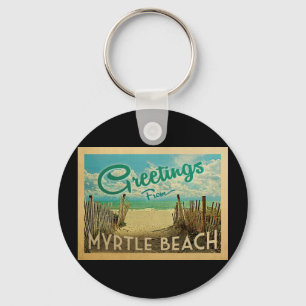 Chaveiro Myrtle Beach Viagens vintage