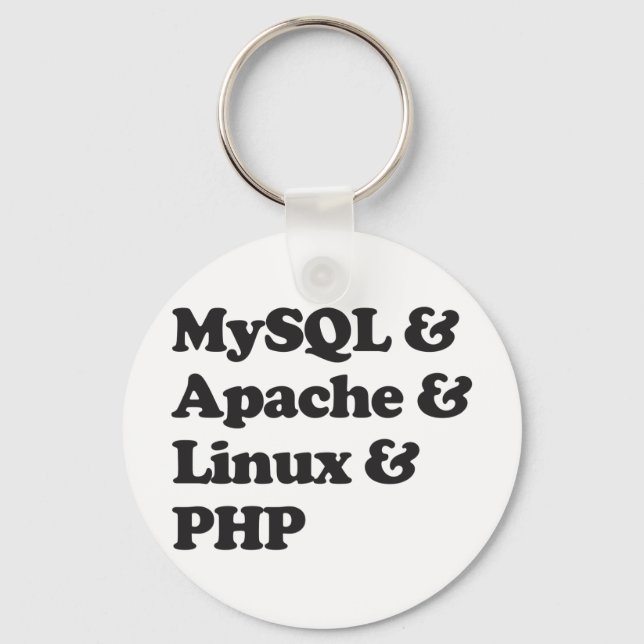 Chaveiro Mysql Apache Linux PHP (Frente)