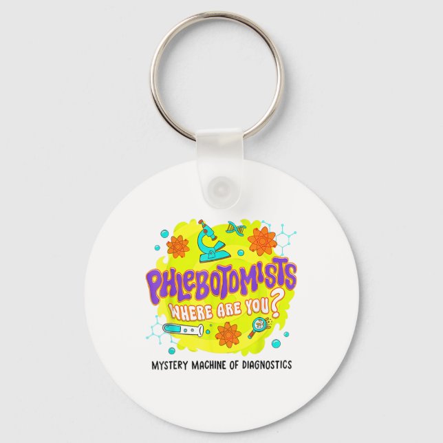Chaveiro Mystery Machine Of Diagnostics Lab Semana 2025 Phl (Frente)
