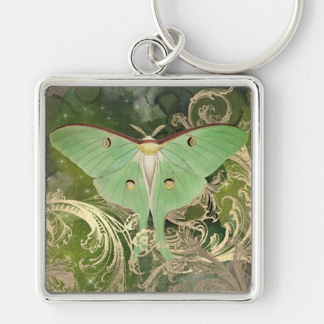 Chaveiro Mystic Luna Moth (Frente)