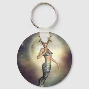 Chaveiro Mystic Moon Mermaid
