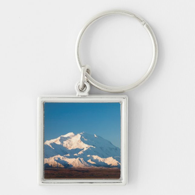 Chaveiro N.A., EUA, Alasca.  Mt. McKinley no Denali (Frente)