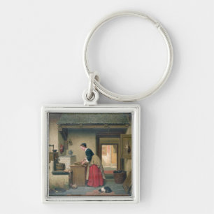 Chaveiro Na despensa, 1868 (óleo no painel)