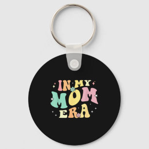 Chaveiro Na era da minha mãe amante groovy retrô dia das mã