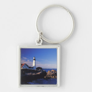 Chaveiro NA, EUA, Maine. Farol de Portland Head.