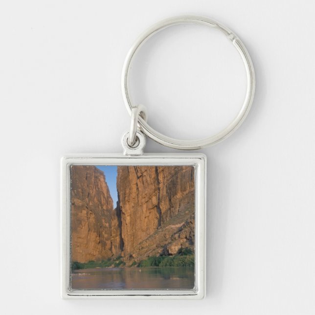 Chaveiro NA, EUA, Texas, Parque Nacional Big Bend. Rio (Frente)