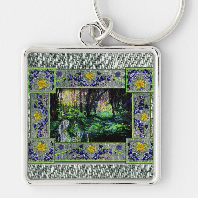 Chaveiro Na floresta (Frente)