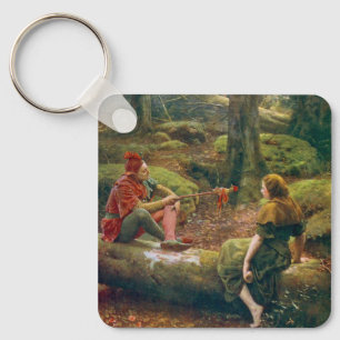 Chaveiro Na Floresta de Arden, c. 1892 por John Collier