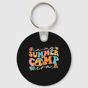 Chaveiro Na Minha Era de Acampamento de Verão Retro Acampan
