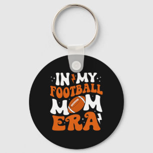 Chaveiro Na Minha Era de Mãe de Futebol Americano Fofo Groo