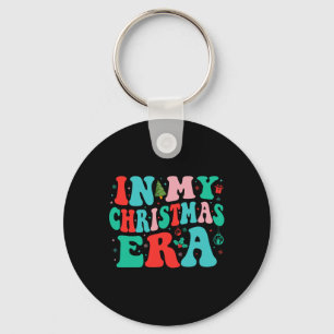 Chaveiro Na Minha Era de Natal Fofo Groovy Férias de Natal