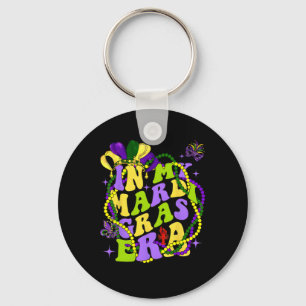 Chaveiro Na Minha Era Mardi Gras - Símbolo Fleur-de-lis Fes