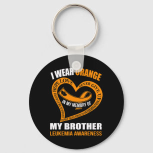Chaveiro Na minha memória do meu irmão, LEUKEMIA, SENSIBILI