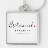 Na moda Bridesmaid Wedding