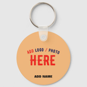 CHAVEIRO NA MODA MODERNO PERSONALIDADE PEACH ORANGE VERIFIC