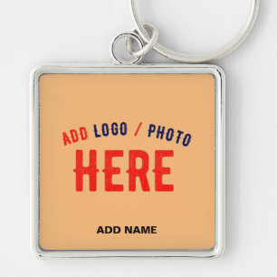 CHAVEIRO NA MODA MODERNO PERSONALIDADE PEACH ORANGE VERIFIC