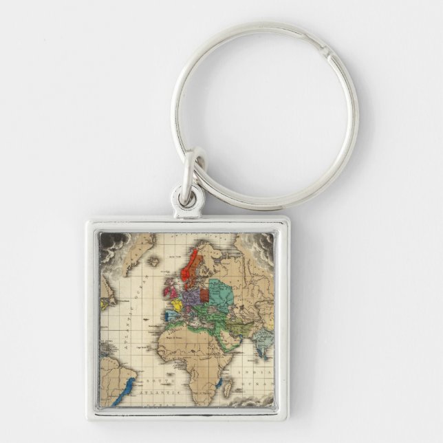 Chaveiro Na morte de Charles V 1551 (Frente)