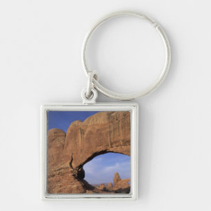 Chaveiro NA, Utah, Parque Nacional Arches. Arco Duplo