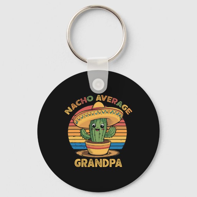 Chaveiro Nacho Average Grandpa Correspondente Mexicano Cinc (Frente)