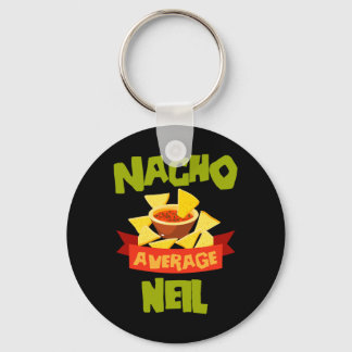 Chaveiro Nacho Average Neil Aniversário Engraçado Personali